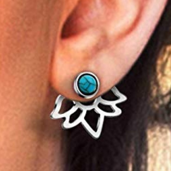 NWT Bundle Set 2 Pairs Bright Gold Jacket Earrings - Picture 4 of 4